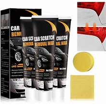 Car Scratch Repair Paste, Car Scratch Remover For Vehicles, New Car Paint Scratch Repair Polishing Wax, Premium Scratch Remover Kit With Wipe &