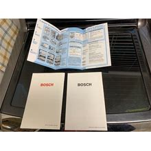 2 Lot Bosch Dishwasher Instruction Manuals SHI66A SHU SHV SHI SHX SHY + Guide