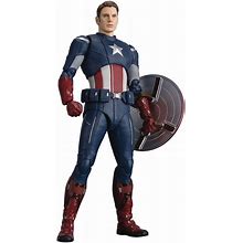 Bandai Japan Marvel S.H. Figuarts Captain America Cap Vs Cap Edition Action Figure