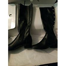 Womens Nine West, Style Nw7wyne ,Black Fashion Boots Size 9