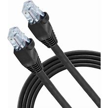 6 ft. Ethernet Networking Cable In Black