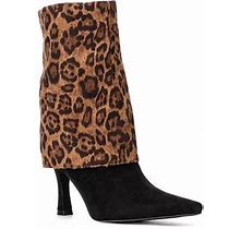 New York & Company Womens Kalissa Stiletto Heel Chelsea Boots | Brown | Regular 6 1/2 | Boots Chelsea Boots
