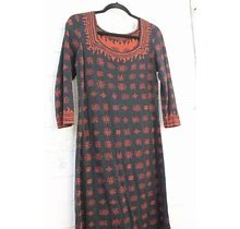 Vintage 1970S Mayan Knit Dress/Vintage Mexican Dress/ Mayan Civilization Dress/Aztec Warrior Dress/Aztec Sun And Moon/Authentic And Amazing
