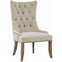 Madison Park Britton Living Room Collection Armchair, White