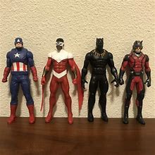 Marvel Set Of 4 Action Figures.