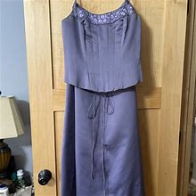 Mori Lee Dresses | Purple Formal Bridesmaid Dress | Color: Purple | Size: 10