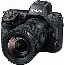 Nikon - Z 8 8K Video Mirrorless Camera Body W/ NIKKOR Z 24-120mm F/4 S Lens - Black