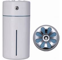 Mini Air Ultrasonic Humidifier Blue / Battery