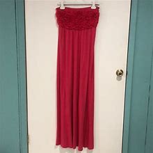New York & Company Dresses | New York & Company Strapless Dress | Color: Pink | Size: L