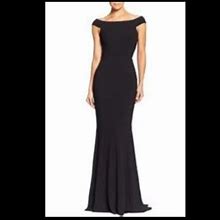 Dress The Population Dresses | Dress The Population Jackie Crepe Dress Size M | Color: Black | Size: M