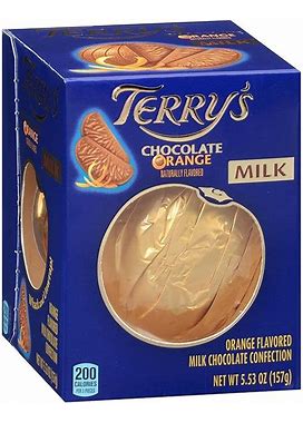 Terry's Chocolate Orange - Milk Chocolate - 5.53Oz - Break Apart And Enjoy With Friends And Family - Unique Blend Of Chocolate And Orange - Start A