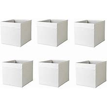 Ikea Drona Box (White, 6 Pack (L:15" X W:13" X H:13"))