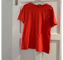 ASOS Petite Tee Shirt Dress - Women | Color: Red | Size: XS