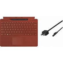 Microsoft Surface Pro Signature Keyboard Poppy Red With Surface Slim P