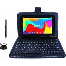 Linsay 7" Tablet, Wifi, 2GB RAM, 64GB Storage, Android 13, Black (F7UHDBKP)