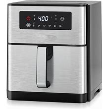 Air Fryer, 10 Quart Family Size Large Airfryer,Stainless Steel