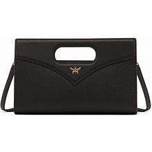 MCM Small Diamond Leather Crossbody Bag In Black At Nordstrom