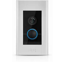 Brand New- Ring Video Doorbell Elite - Flush Mount Power Over Ethernet
