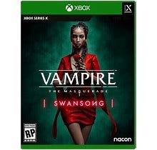 Vampire: The Masquerade - Swansong For Xbox One And Xbox Series X [New Video Gam