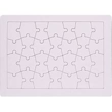 144 Blank Small Jigsaw Puzzles (Blank)