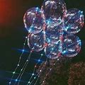 18" LED String Light Up Clear Creative Balloon Christmas Wedding Birthday Party