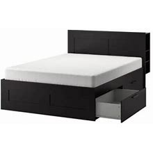 IKEA Brimnes Bed Frame With Storage & Headboard 791.296.08 (Local Pickup Only)