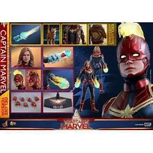 Hot Toys Captain Marvel With Bonus Accessories
