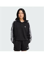 Image result for Adidas Essentials 3-Stripes Fleece Hoodie
