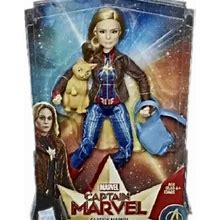 Hasbro Toys | Hasbro Captain Marvel And Marvel's Goose Doll 12 Inch Action Figure Age 6 Plus | Color: Blue | Size: Osbb