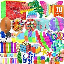 Fidget Toys Set, 70 Pack Sensory Toys Party Favors Kids Autism