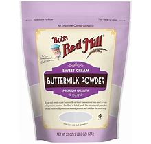 Bob S Red Mill Red/Cream Sweet Cream Buttermilk Powder -- 22 Oz Resealable Pouch Pack Of Size 2