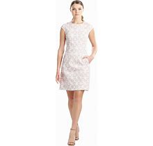 Natori Women's Sleeveless Geo-Print A-Line Dress - Taupe - Size 0