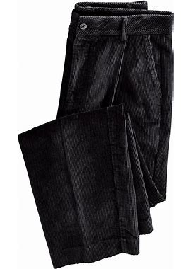Blair Men's John Blair Relaxed-Fit Hidden Elastic Wide-Wale Corduroy Pants - Black - 38 - Medium