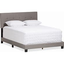 Hampton Full Bed - Light Grey