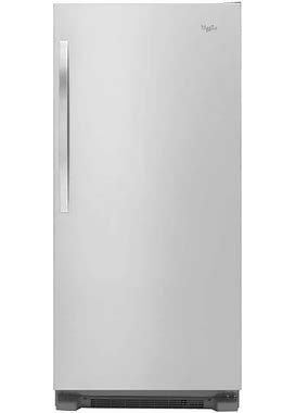 Whirlpool 17.7 Cu. Ft. Sidekicks Freezerless Refrigerator In Monochromatic Stainless Steel