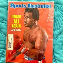 Sports Illustrated Other | Collectable Sports Illustrated December 15, 1975 Featuring George Foreman. Rare | Color: Red | Size: Os
