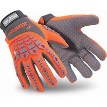 Hexarmor Cut-Resistant Impact Protection Synthetic Leather Palm Work Gloves | Chrome SLT ® Series 4070 | Medium