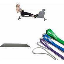 Sunny Health & Fitness Space Efficient Magnetic Rowing Machine - SF-RW5987