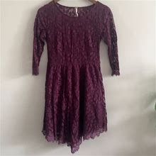 Free People Dresses | Lace Dress | Color: Purple | Size: 6
