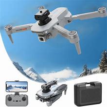 Kqjqs Brushless Motor Drone With 1080P Camera - Wifi FPV RC Quadcopter Foldable Drone Remote Control Toys Gifts For Boys Girls With Altitude Hold, Hea
