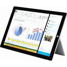 Microsoft Surface Pro 3 Tablet PC - 12 - Cleartype - Wireless LAN - Intel Core i3 I3-4020Y Dual-Core (2 Core) 1.50 Ghz - Silver