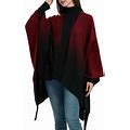 Scyoekwg Fall Clothes For Women 2022 Crew Neck Sweater For Women Women's Fashion Shawl Comfortable Belt Loose Tops Gradient Blouse Knitted Sweater Red