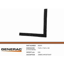 Generac 0E0571 Generator Air Out Duct Gasket