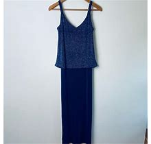 Alex Evenings Dresses | Vintage Alex Evenings Dress Gown | Color: Blue/Purple | Size: 8
