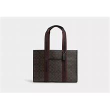Coach Outlet Large Smith Tote Bag In Signature Canvas - Women's Purses - Brown