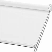 100% Blackout Roller Shade, Window Blind With Thermal Insulated, Uv