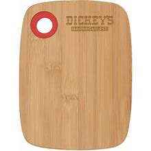 150 Customized Small Bamboo Cutting Board With Silicone - Red