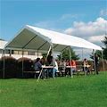 Weathershield Commercial Canopy 18'W X 20'L Gray