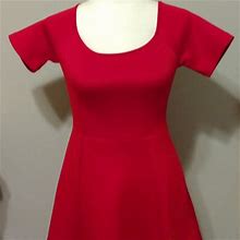 Forever 21 Dresses | Forever 21 Red Midi Dress. Size Med | Color: Red | Size: M