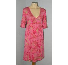 Clearance Sale LILLY PULITZER Silk Jersey Knit Floral Jungle Print DRESS 2